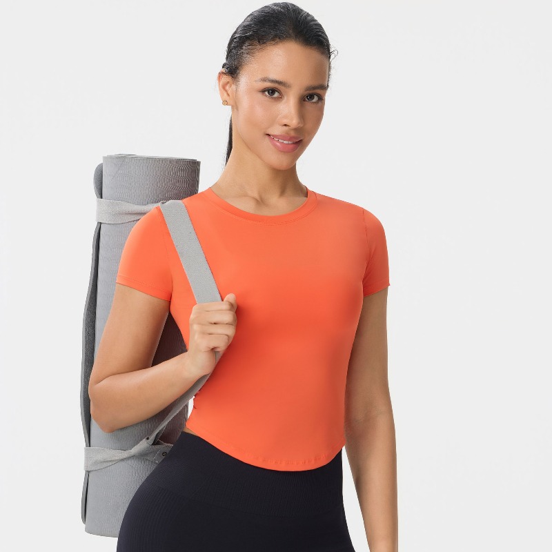Pilates Yoga Top - Spor Üstleri Hızlı Kuruyan Kadın Fitness