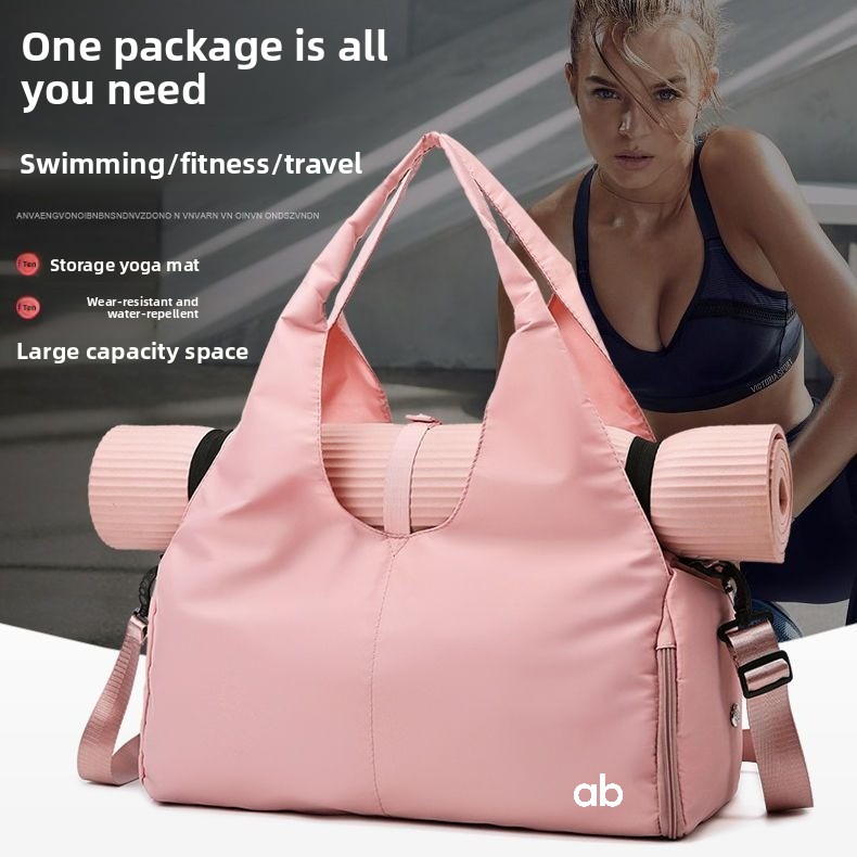 Pilates Yoga Bag - Kadınlar İçin Geniş Hacimli Yoga Fitness