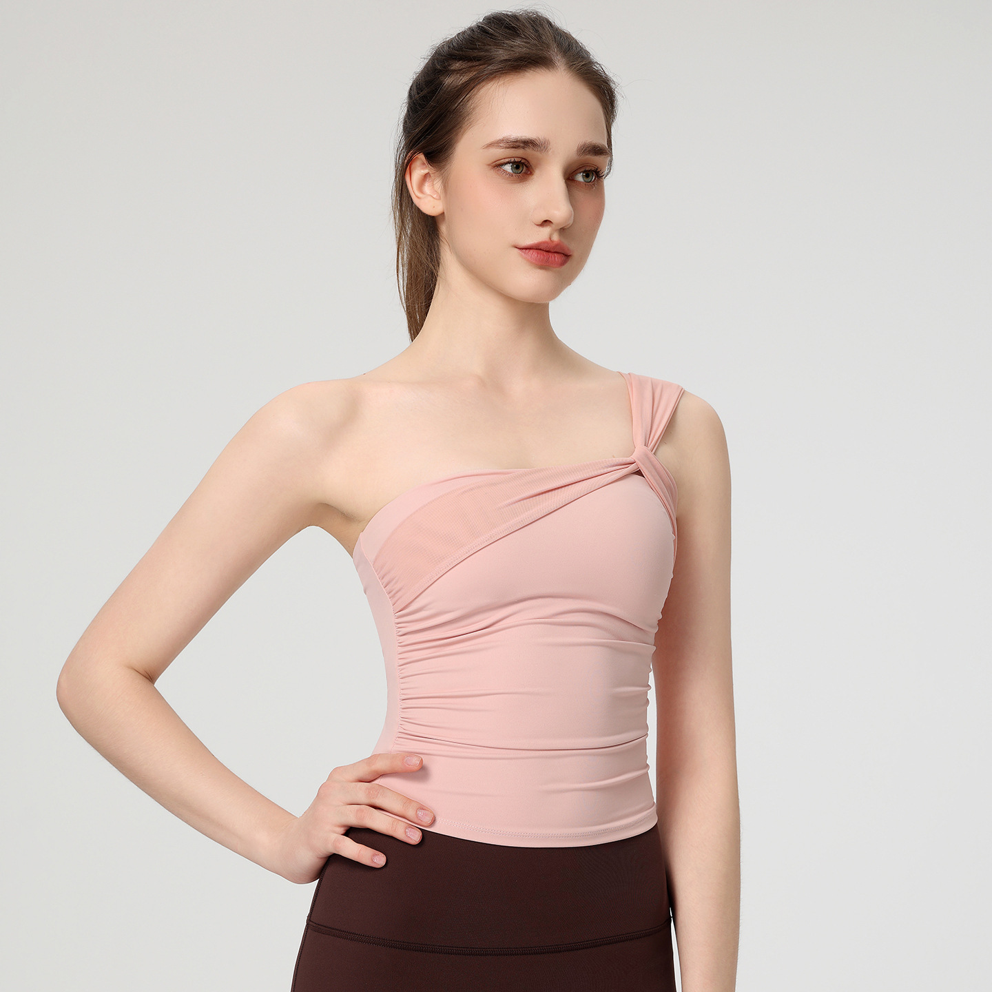 Kadınlar için Seksi Eğimli Omu - Pilates Yoga Jacket incelemesi ve fiyatı